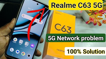 realme c63 5g me network problem kaise sahi kare | realme c63 5g network kaise laye