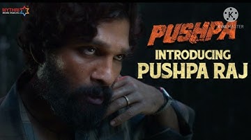 Pushpa  Introducing Pushpa Raj BGM