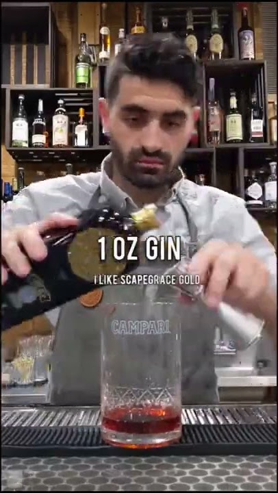 How to Make a Classic Negroni!