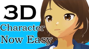 3D Character Create Under 10 Minutes