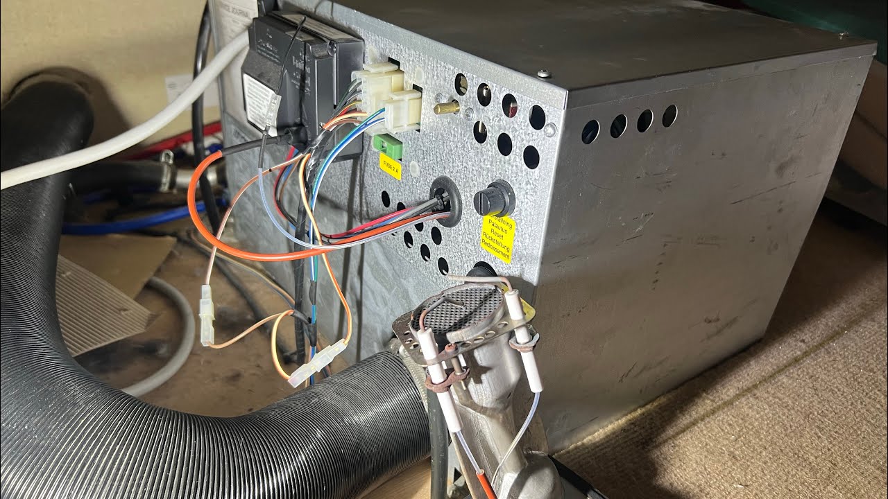 Changing The Gas Burner On A Caravan Alde Compact 3000 Heater!