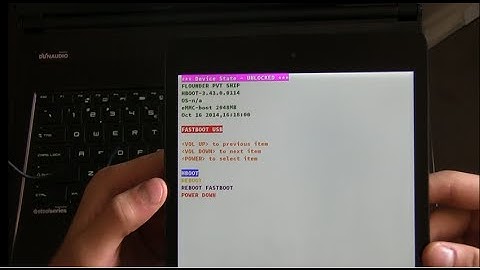 How To Unlock the Nexus 9 Bootloader