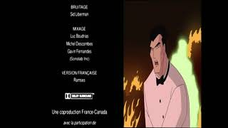 Bob Morane French End Credits