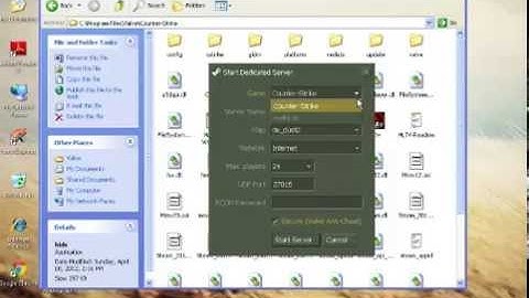 How to create server cs 1.6 (2015)