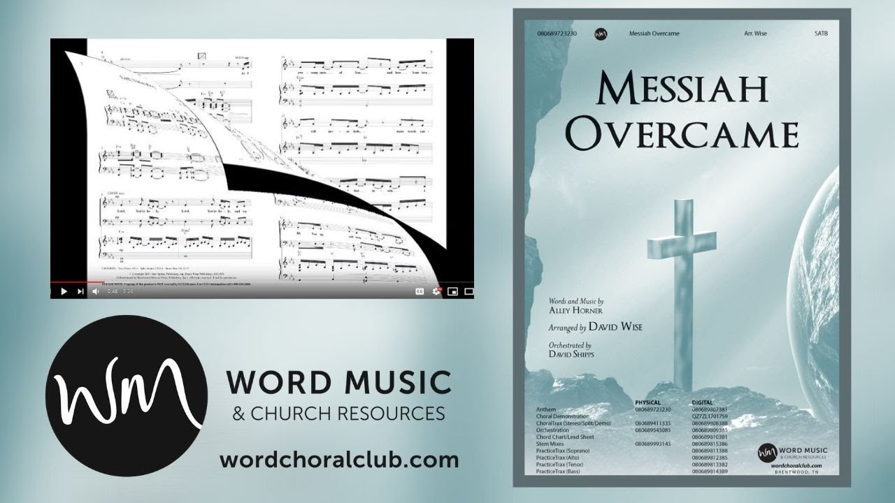 Messiah Overcame | Arr. David Wise; Orch. by David Shipps