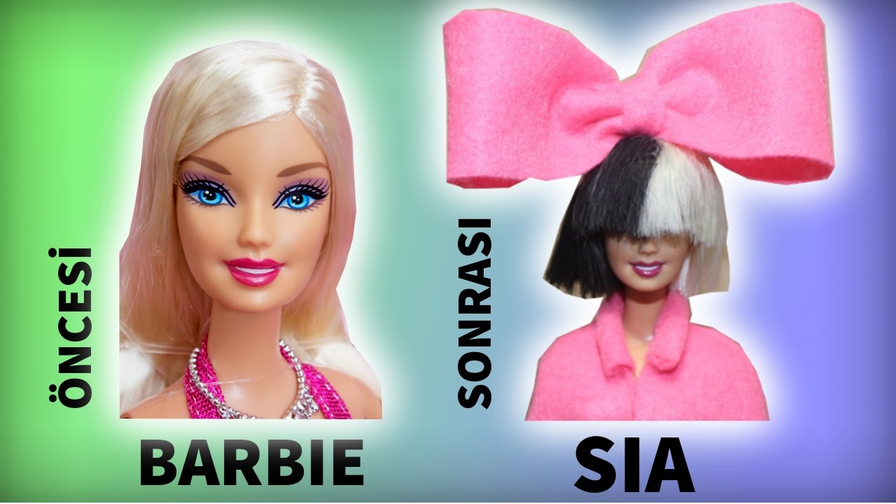 natuurkundige opleggen Besparing Barbie Sia Saç ve Kıyafet Tasarımı Barbie yenileme ve giydirme Barbie  Dönüşümü Bidünya Oyuncak - YouTube