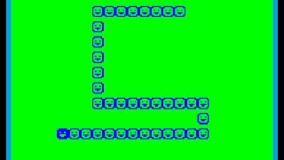 snake game c++ console game