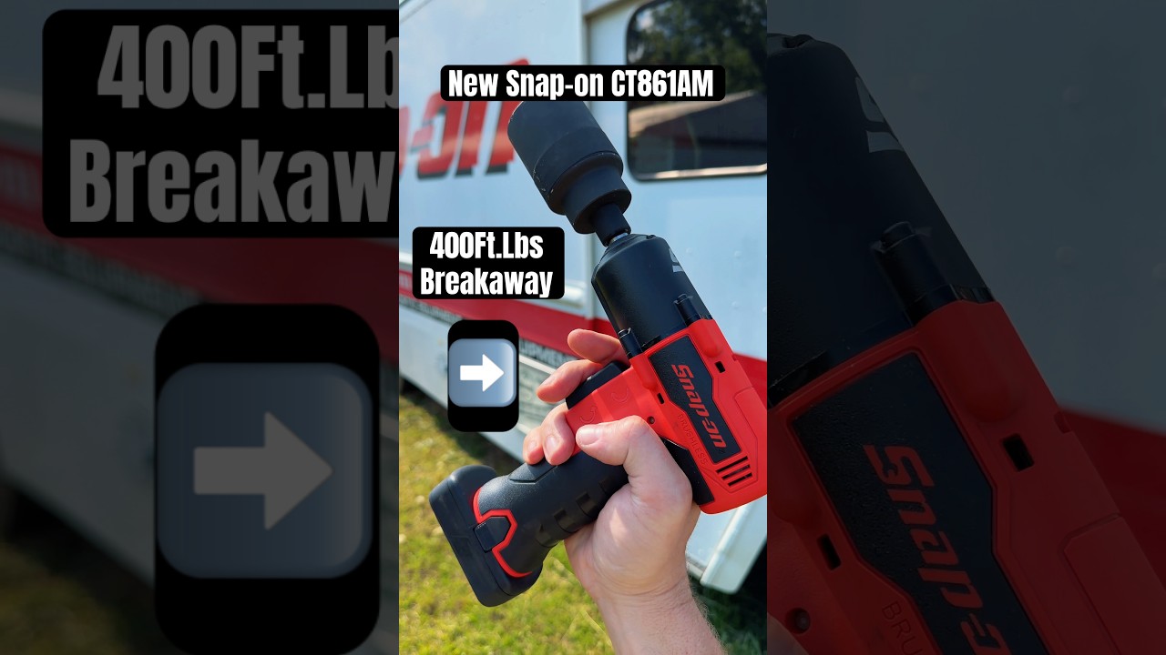 snapontoolsofficial CT861AM In Action! BIG Power, Same Size 
