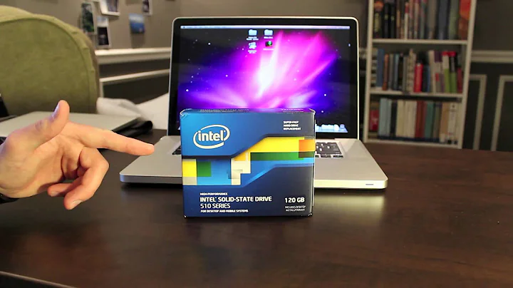 MacBook Pro 2011用のIntel 510 SSDドライブアップグレード