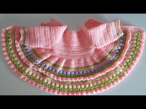 Crochet #33 How to crochet the "Carnival" baby cardigan / Part 1