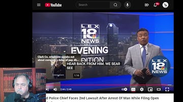 UP DATE Hazard Police Chief Faces 2nd Lawsuit After Arrest Of Man While Filing Open Records Request!