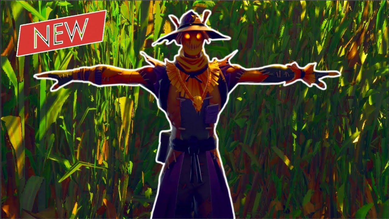 winning a game standing still with the scarecrow t pose emote fortnite battle royale - fortnite scarecrow t pose