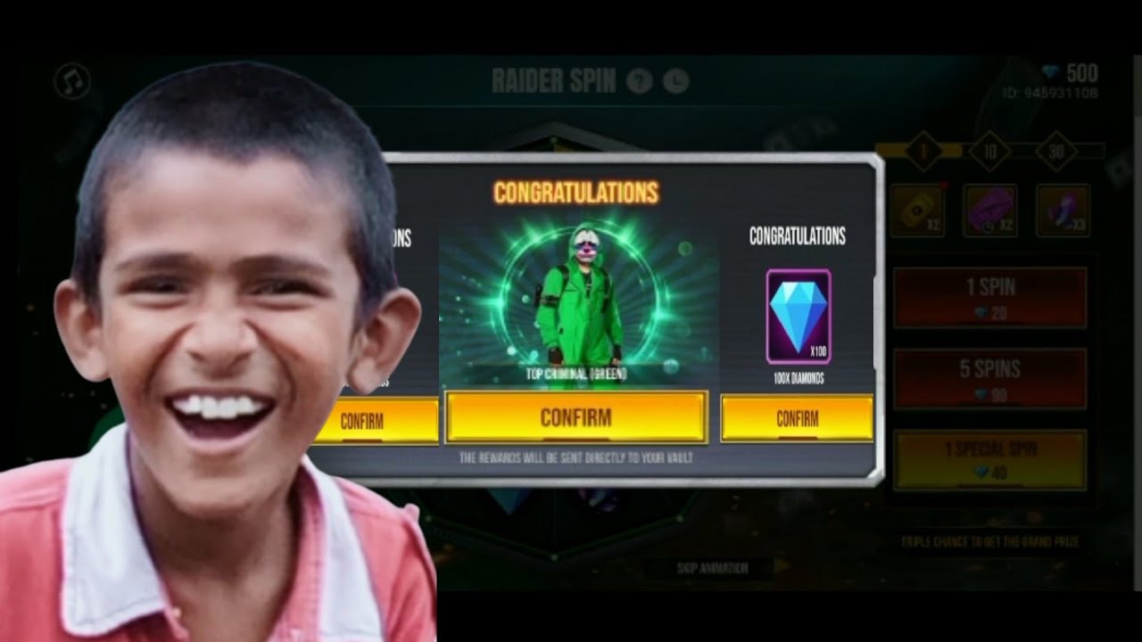 I GOT GREEN CRIMINAL BUNDLE | RAIDER SPIN EVENT FREE FIRE | NEW LEGENDARY CRIMINAL BUNDLE EVENT