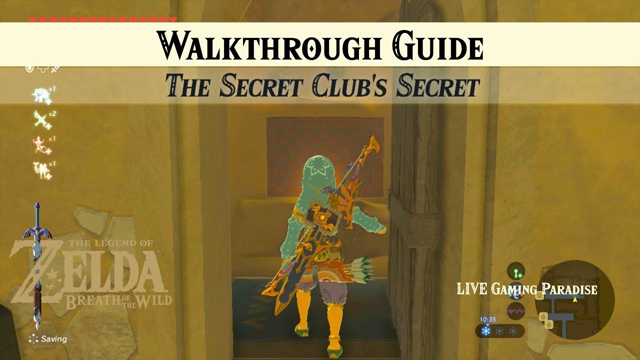 The Secret Club's Secret Sidequest  The Legend of Zelda: Breath of the  Wild 