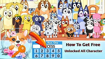Bluey The Videogame How To Get Free Unlocked All Character 2024 Using Secret Code Bluey Lets Play