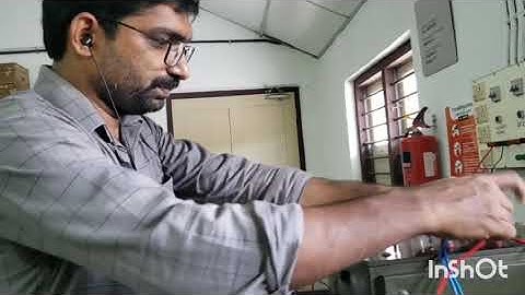 Measurement of L,M and k of a 1phase transformer