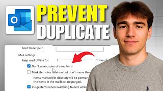 How to Prevent Duplicate Emails in the Sent Folder in Outlook (Tutorial 2026)