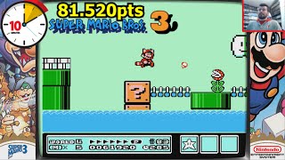 SUPER MARIO BROS 3 y los 81.520 PUNTOS EN 10 MINUTOS 🥇 Gameplay NES en Español