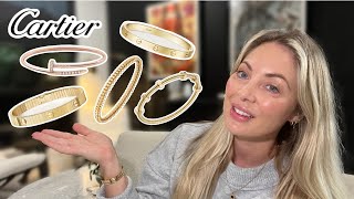 Cartier Bracelet Shopping Vlog ✨ LOVE, Clash, Juste un Clou & Écrou Try On + Price Guide