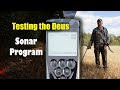 Metal detecting with the Deus Sonar program
