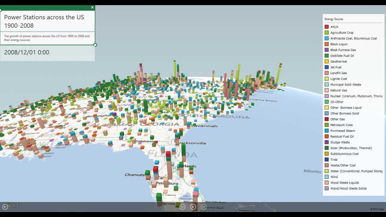 power map preview for excel