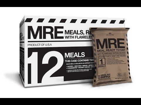 12 Fresh MREs: MRE (Meals, Ready to Eat) Premium case of 12 Fresh MREs with Heaters Reviews