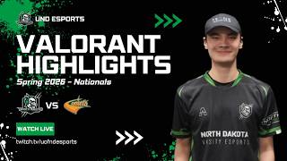 UND Valorant | UND Green vs University Texas Dallas - NECC National Highlights