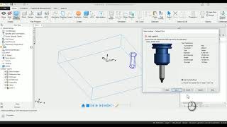 FeatureCAM - Milling -  Hole  - Pattern
