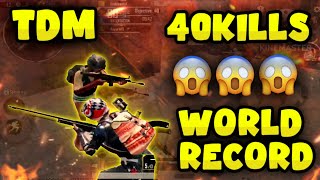 40KILLS IN 5MINUTES😱😱😱😱 WORLD RECORD 😍(TEAM DEATH MATCH) @triggeredinsaan