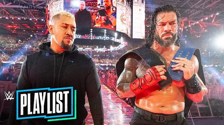 10 moments that define the Roman Reigns vs. Solo Sikoa rivalry: WWE Playlist