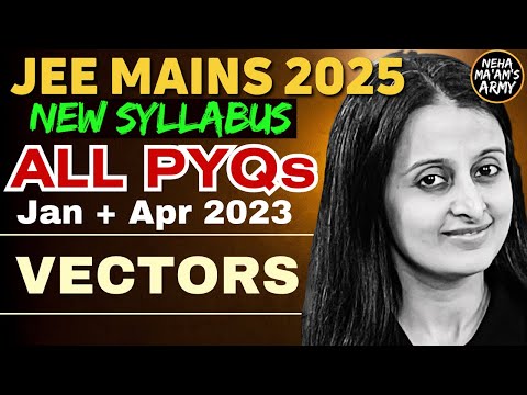 JEE 2025 VECTORS