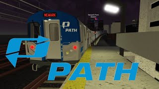 PATH Train P-A5 Action @ Harrison