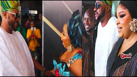 How Odunlade Adekola Welcomes Laide Bakare, Abimbola Ogunnowo Afolayan,& Their Husbands to His Event