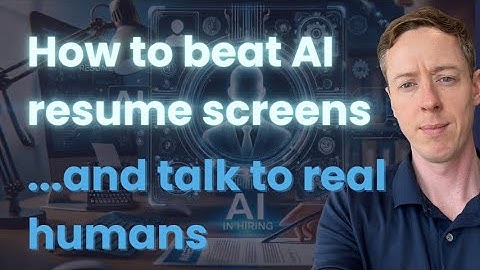 How to beat AI resume filters and speak to a human recruiter