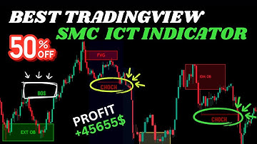 SMC ICT Indicator TradingView 🔥 Smart Money Concepts Explained | Best Forex SMC ICT  Strategy 2025
