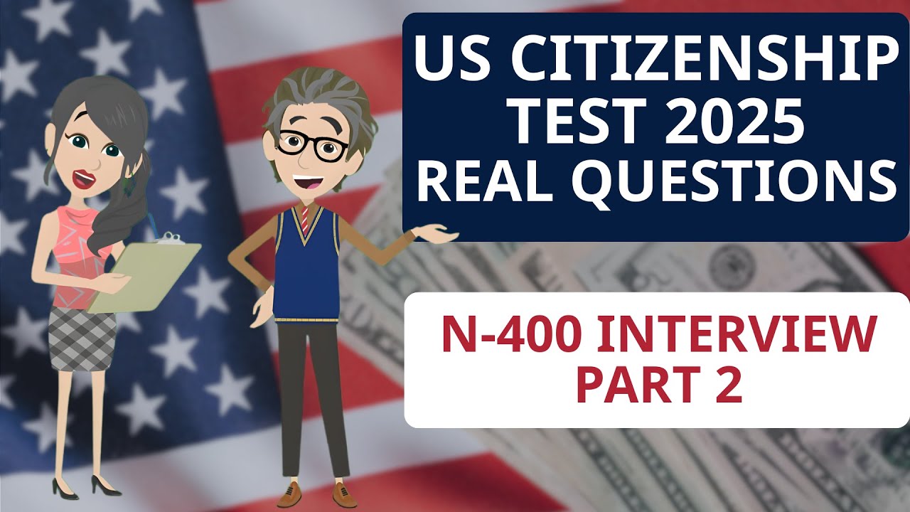 US Citizenship Interview Practice (N-400) | Easy English – Part 2 - YouTube