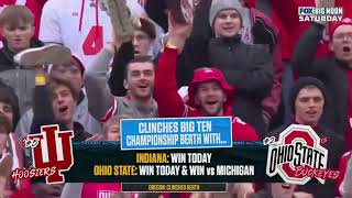 NCAAF Ohio State Buckeyes Vs Indiana Hoosiers 2024 Full Game