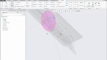 Make a knife handle using pictures in Creoparametric 1/3