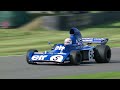 Sir Jackie Stewart drives F1 championship Tyrrell round Goodwood