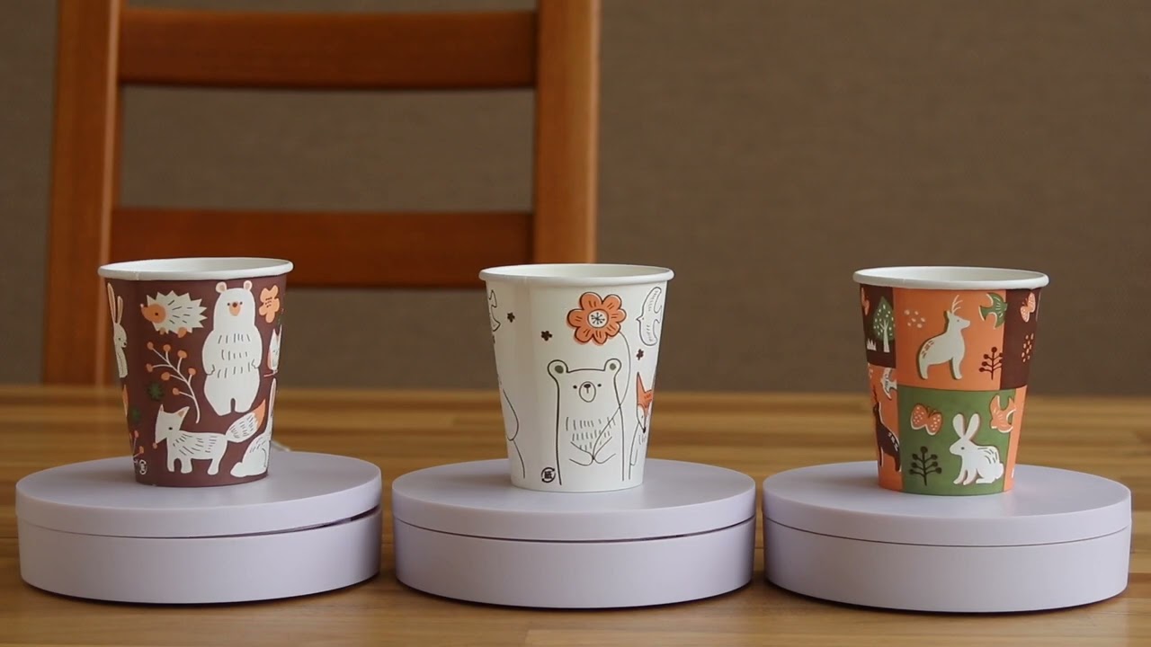 業務用 紙コップ7オンス(Animal) 80個｜紙コップ・プラカップ
