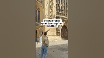 The mystery of the upside down angels on Bath Abbey! #historyshorts