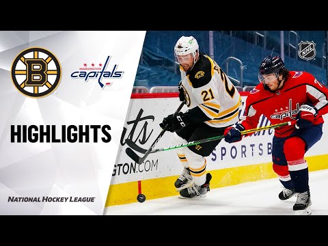 Bruins @ Capitals 1/30/21 | NHL Highlights