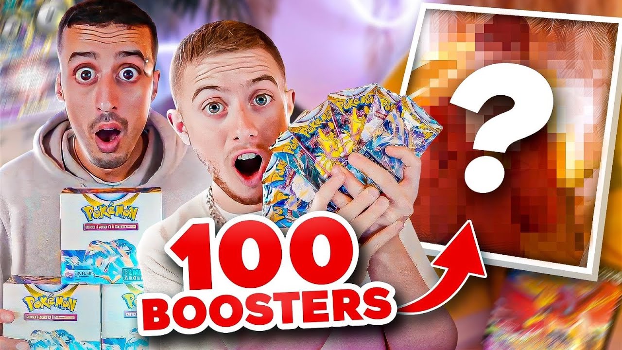 BATTLE OUVERTURE 100 BOOSTER POKEMON AVEC MICHOU.. (le perdant a un gage)