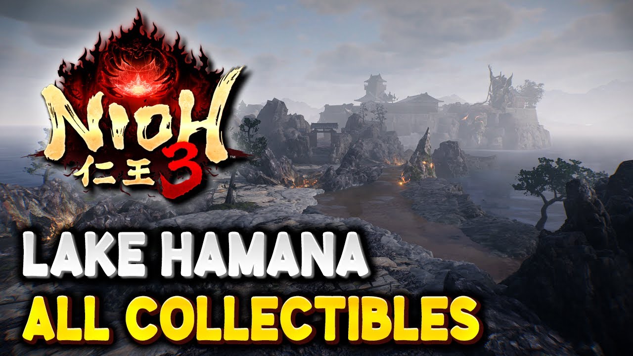 Nioh 3 LAKE HAMANA All Collectible Locations (All Kodamas, Scampusses, Valuables...)