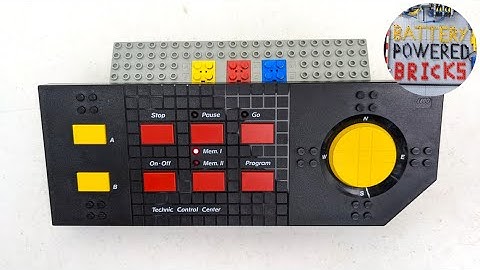 Lego Technic Control Center Retrospective
