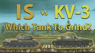 WOT Blitz Face Off || KV-3 vs IS