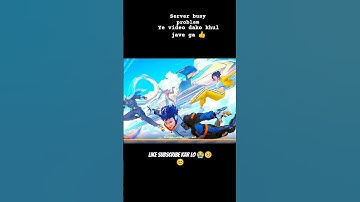 Server Busy Please Try Again Later Problem Solved #shorts #freefire #freefireshorts