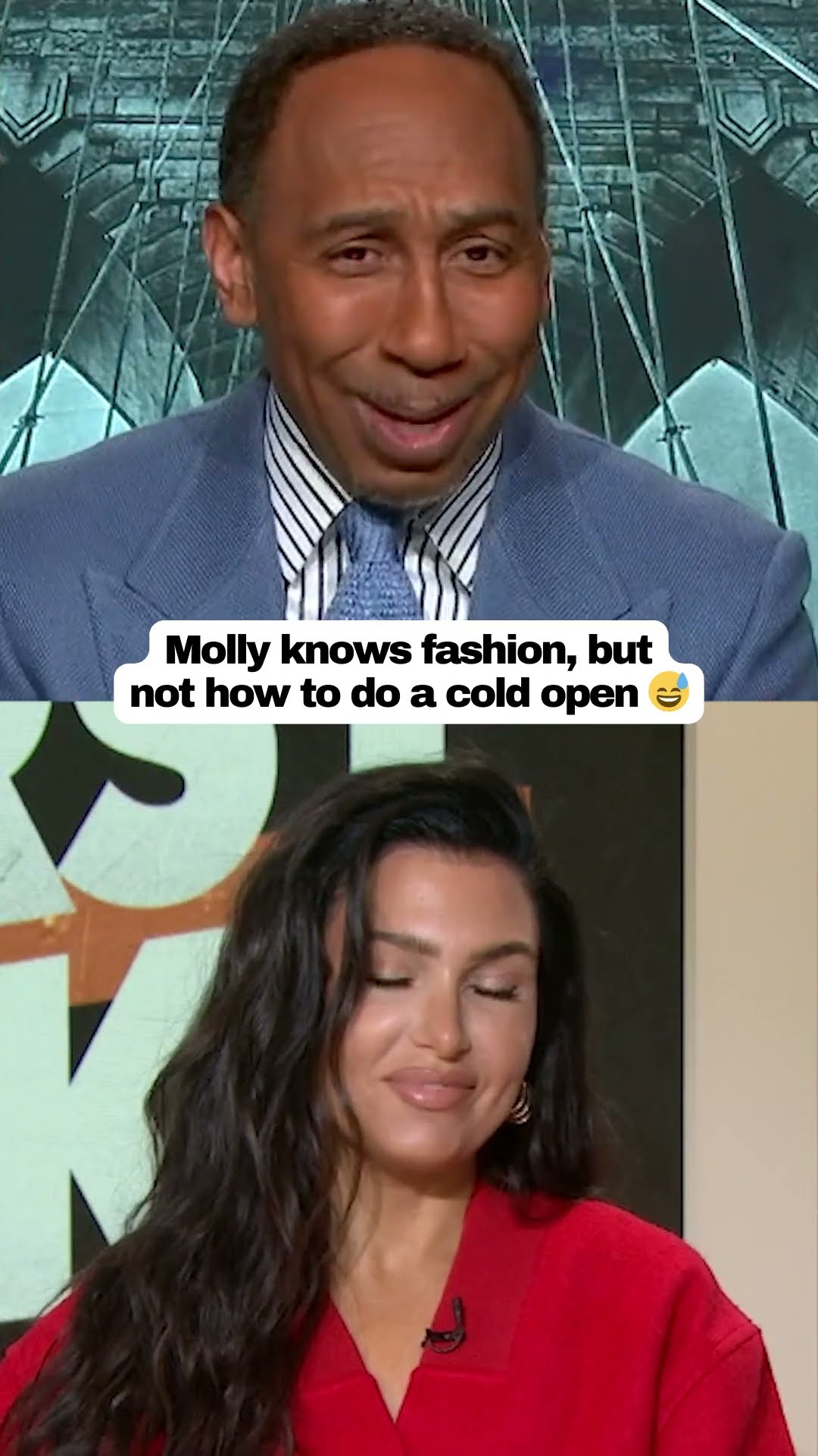 When Molly speaks, Stephen A. LISTENS ?