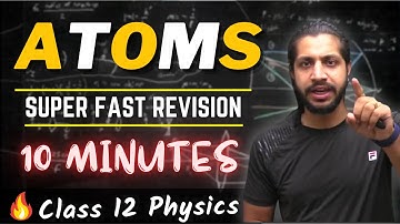 Atoms In One Shot In Just 5 minutes I Class 12 Physics Term 2 I Vinod Kumar Sir #VKARMY