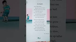 English poem 'My Shadow'.A beautiful poem. #shorts #shortvideo #poetry #english #englishpoem
